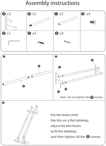 JIAPAIDUO Double Towel Bar 24Inch Stainless Steel Bath Towel Holder