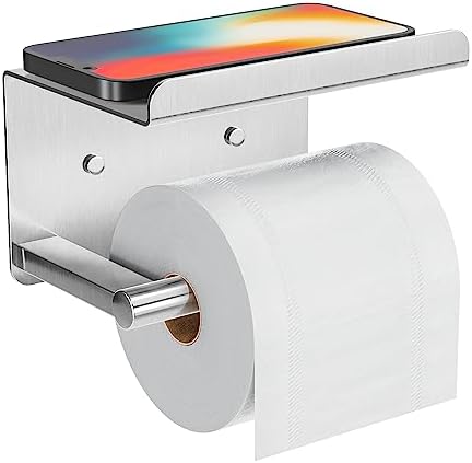 Self-Adhesive Toilet Paper Holder - Wall Mount