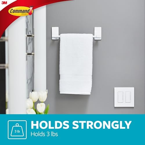 Command Hand Towel Bar Matte Black