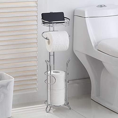 Chic and Compact toilet tissue holder for the bathroom