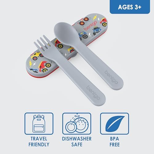 Bentgo Kids Reusable Flatware Set - BPA-Free Certain