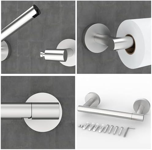 Sturdy Stainless Steel Toilet Paper Holder