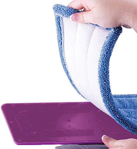 Rejuvenate Click N Clean Microfiber Mop Cleaning Pad - Perfect for Small Spaces