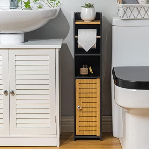 Small Bamboo Toilet Paper Holder