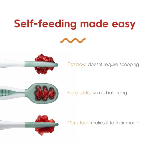 NumNum Baby Spoon Set Easy Self-Feeding for Baby
