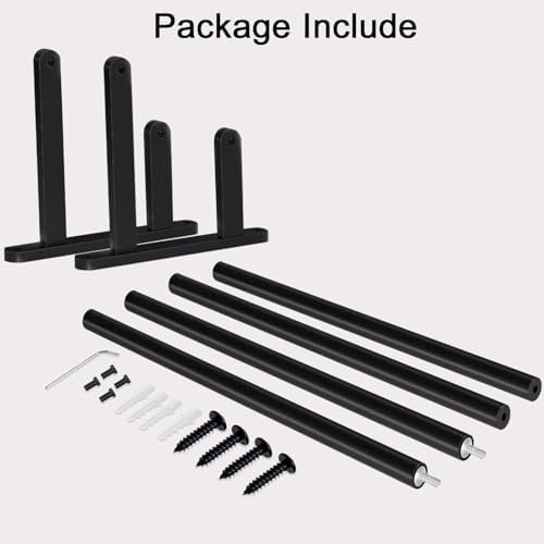 JIAPAIDUO Double Towel Bar 24Inch Stainless Steel Bath Towel Holder