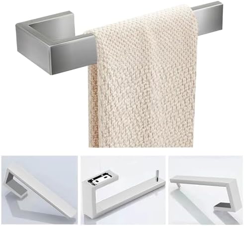 JOPOFI Hand Towel Holder Towel Ring Brushed Nickel