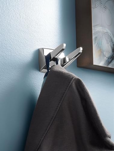 Moen Donnor Collection Chrome Wall-Mounted Bathroom Towel Holder