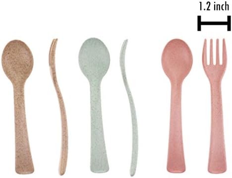 Boieo Toddler Forks Spoons Set