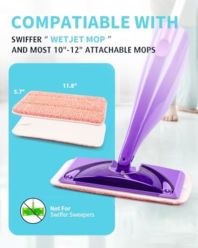 Spotless Mop Pads for Swiffer Wet Jet 6-Piece