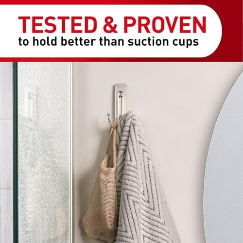 Hanging Bath Towels Robes on Command