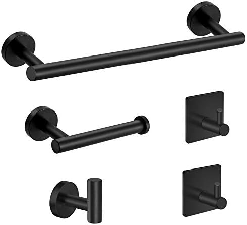Experience 5-Piece Bathroom Hardware Set for Long-Lasting Use Versatile Design