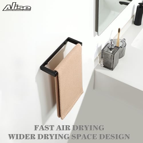 Alise Bath towel bar stainless steel elegant matte black