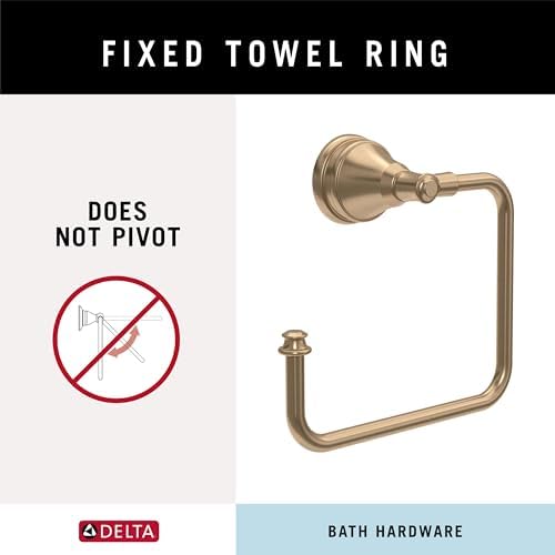 Delta Mylan Bath Towel Holder Set of 1 Bronze