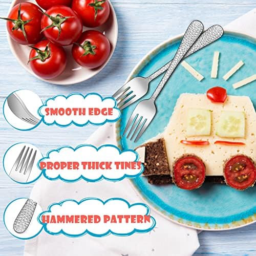 HaWare 9-Piece Stainless Steel Kids Forks