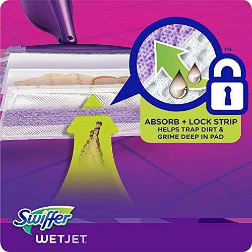Swiffer WetJet Multi Surface Wood Floor Cleaner Spray Mop Refill
