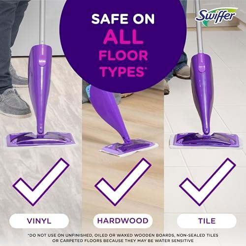 Swiffer WetJet Starter Kit 1 Power Mop 10 Pads and More