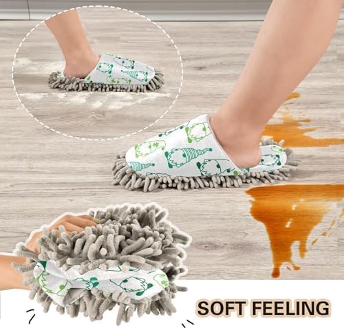 Burbuja St Patrick Gnome Mop Slippers