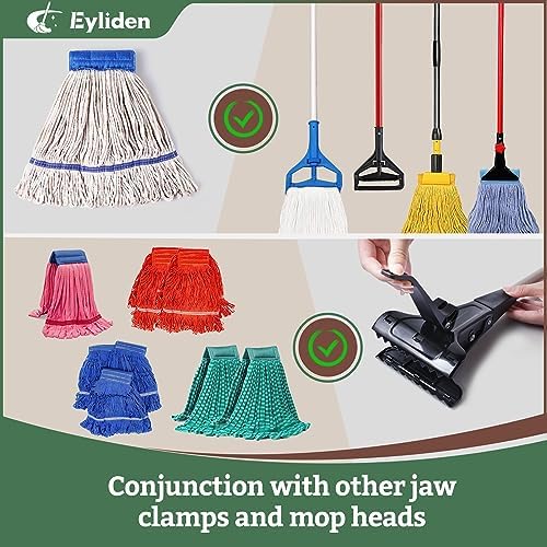 Eyliden Heavy Duty Mop with Steel Jaw Clamp