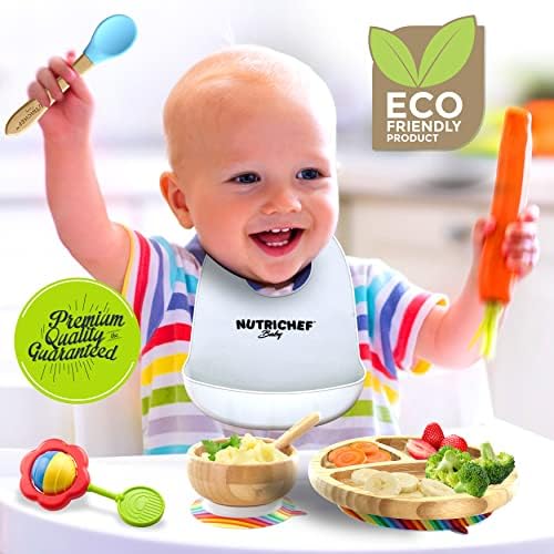 NutriChef 2-Piece Baby Toddler Spoon Set