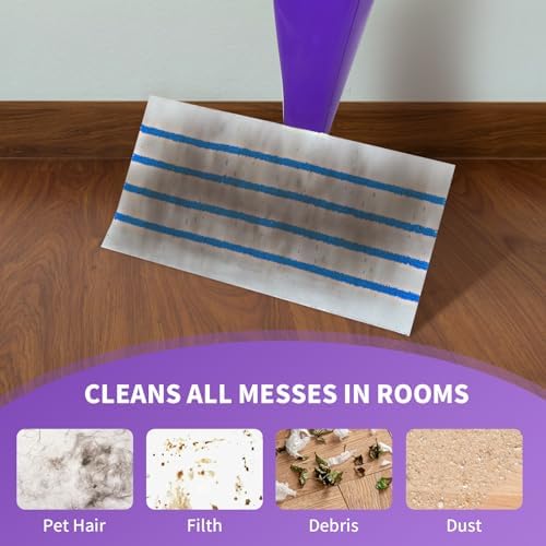 50 Count Microfiber Mop Pad Compatible with Swiffer WetJet All 10-11