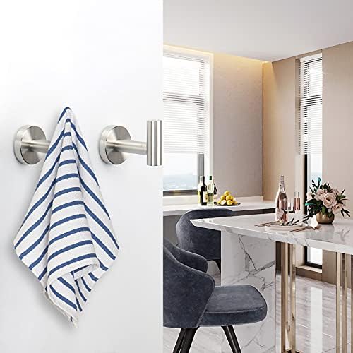 NearMoon Bath Towel Hooks - Stainless Steel Robe Hook