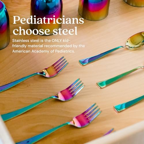 Ahimsa - Child-Proof Kids Flatware Set