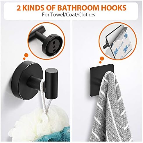 Experience 5-Piece Bathroom Hardware Set for Long-Lasting Use Versatile Design