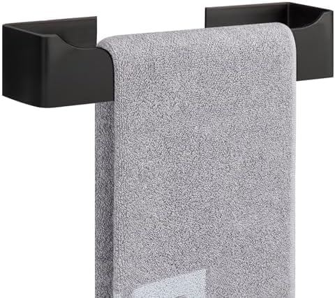 NearMoon Self Adhesive Hand Towel Holder Stainless Steel Wall-Mounted Towel Bar