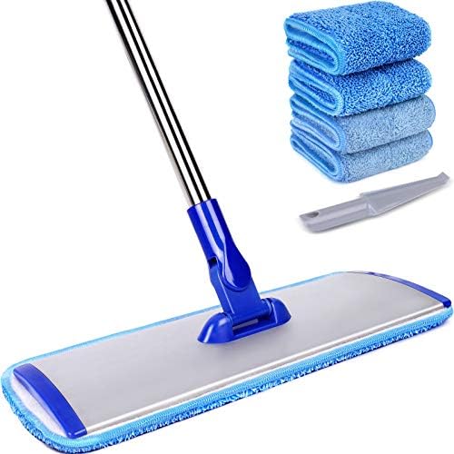 18-inch Microfiber Mop with Stainless Steel Handle