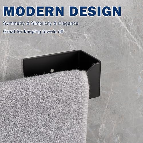 NearMoon Self Adhesive Hand Towel Holder Stainless Steel Wall-Mounted Towel Bar