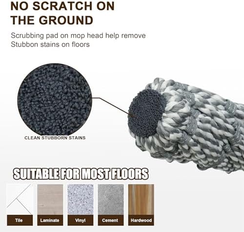Self-Wringing Twist Mop