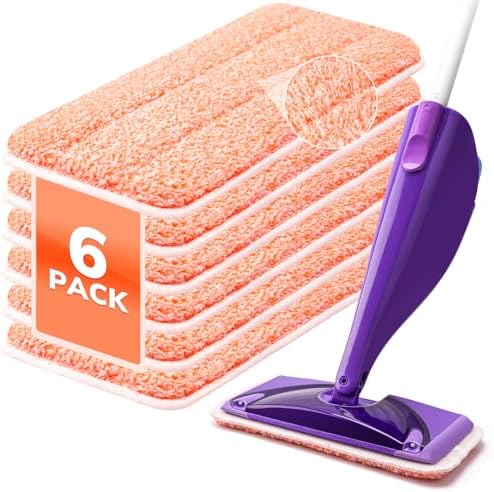 Spotless Mop Pads for Swiffer Wet Jet 6-Piece