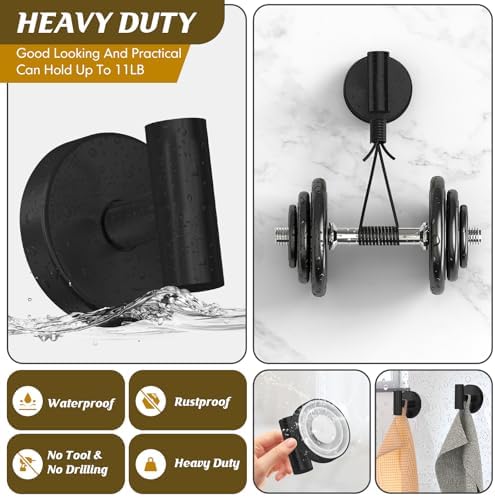 Heavy Duty Suction Cup Hooks for Showers