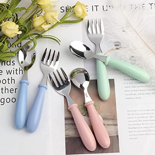Pimoys 6-Piece Toddler Utensils Set