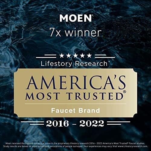 Moan Spot Resist 24-Inch Brushed Nickel Towel Bar US Made