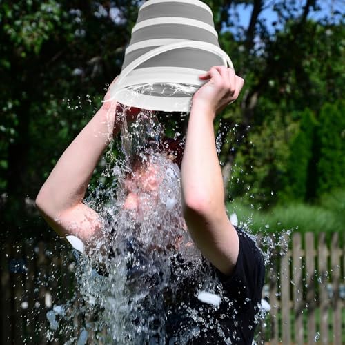 Perfect for Storage and Use - 2-Pack 10L Collapsible Buckets