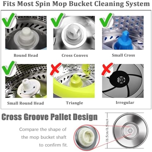 360-Degree Spin Mop Handle Replacement