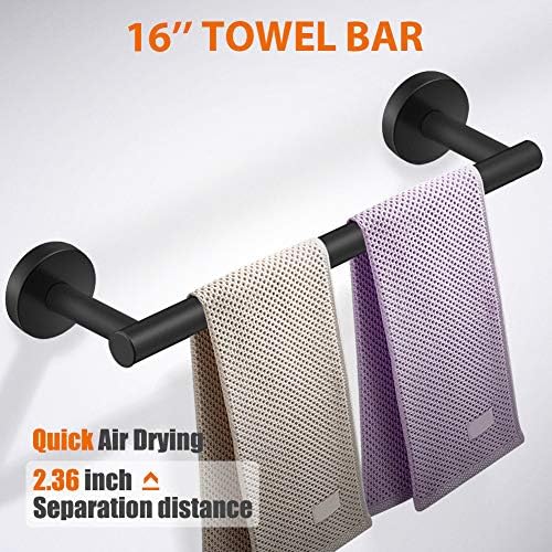 Experience 5-Piece Bathroom Hardware Set for Long-Lasting Use Versatile Design